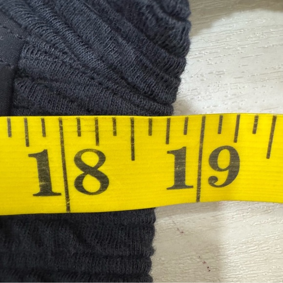 Lululemon On Repeat Dress Black Long-Sleeve Textured Removable Collar Women's 6 - Picture 12 of 15